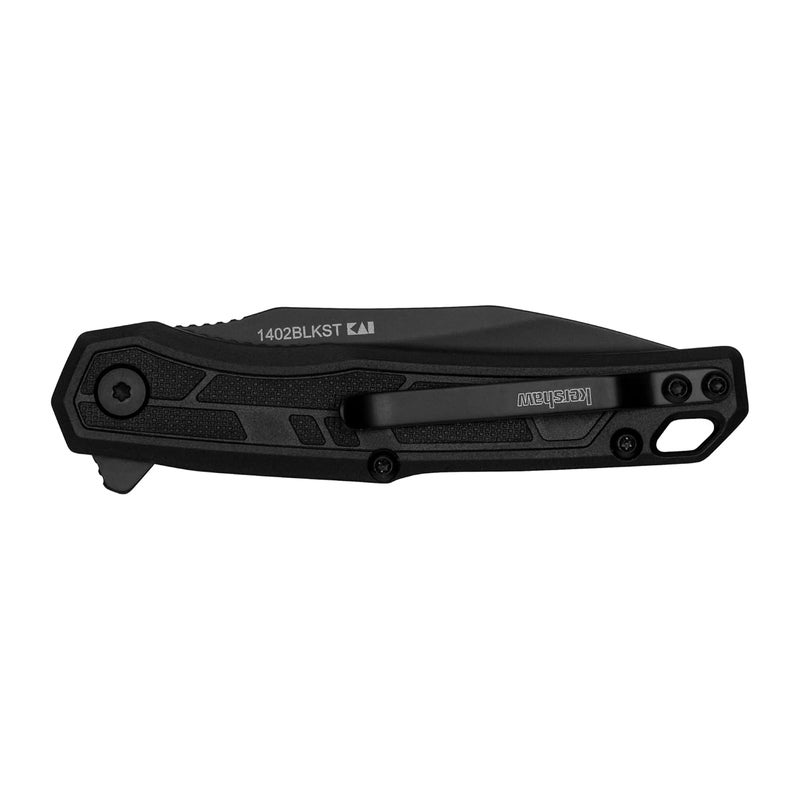Kershaw Appa Folding Serrated Tactical Pocket Knife, Assisted Opening, 2.75 inch Serrated Black Blade and Handle, Small, Lightweight Every Day Carry - Image 5